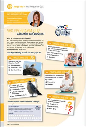 Quiz auf den Programm-Stopperseiten