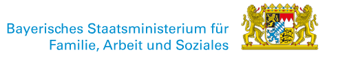 Logo Bayerisches Staatsministerium für Familie, Arbeit und Soziales
