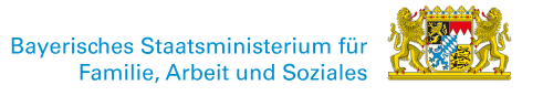 Logo Bayerisches Staatsministerium für Familie, Arbeit und Soziales
